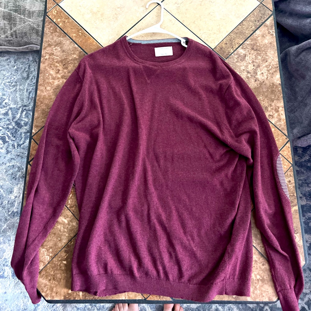 Linksoul Golf Sweater Large Maroon